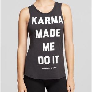 [Spiritual Gangster] Karma Graphic Tee Tank Top